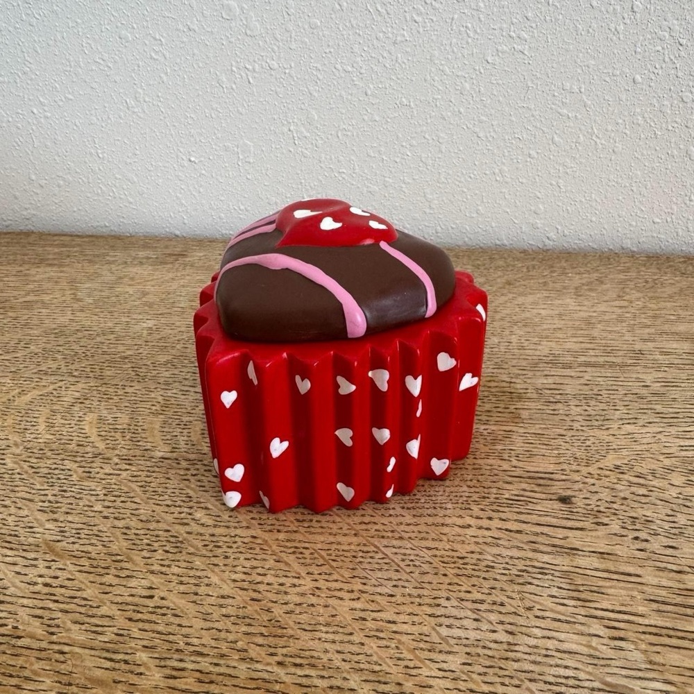 Ceramic Heart Trinket Box, Sweet Valentine